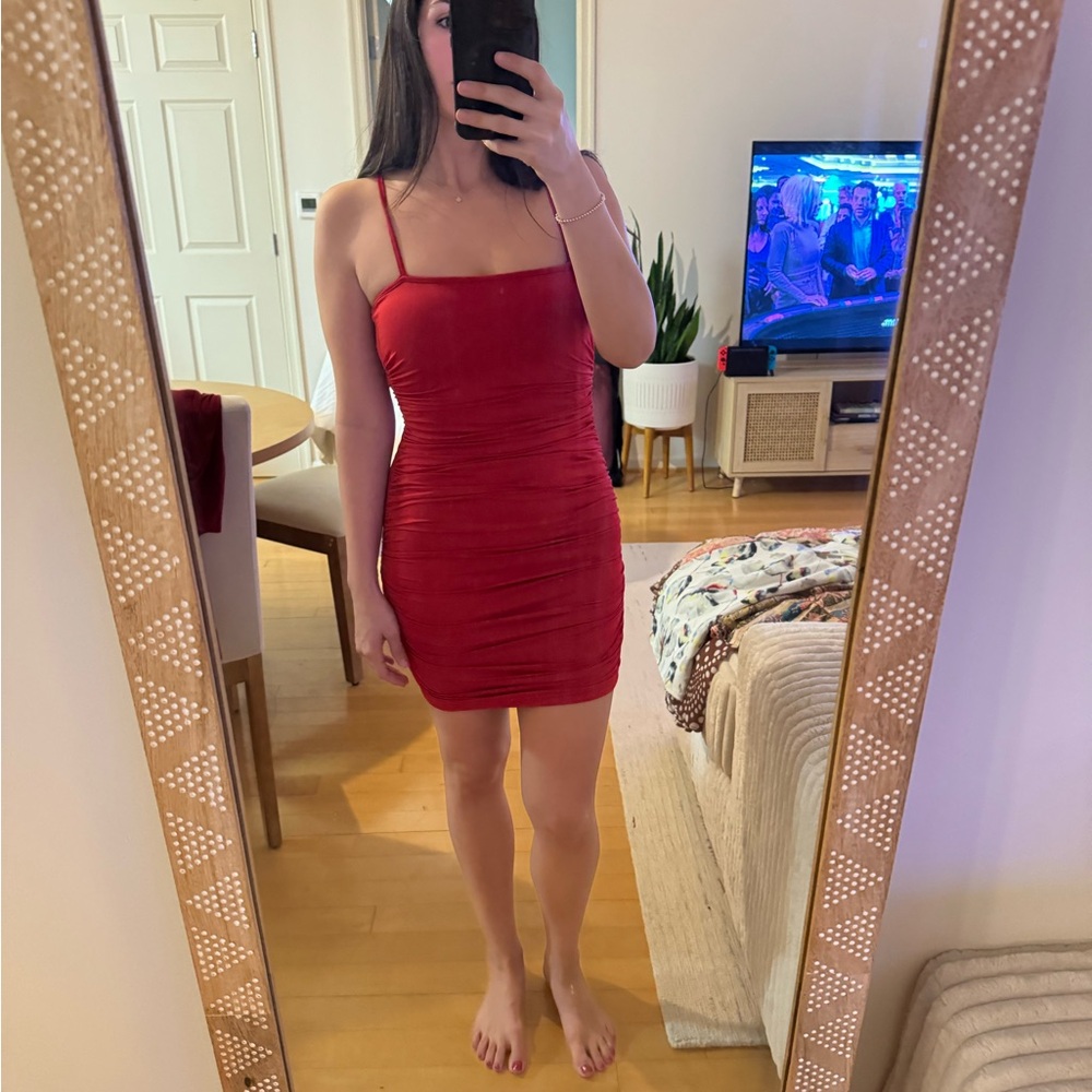 NWOT  Red Bodycon Dress